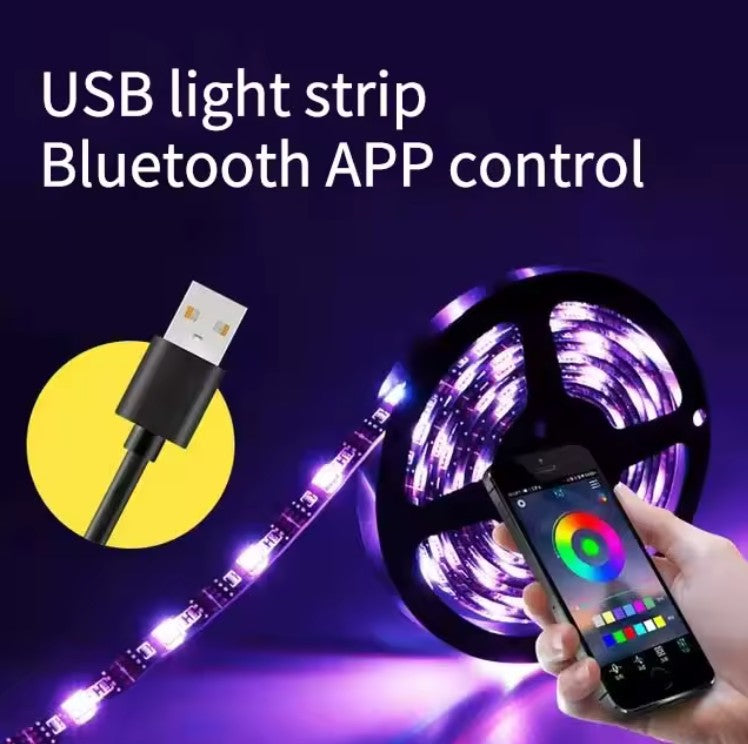 Bluetooth LED Light Bluetooth Control Residential Smart Lighting Smart Home Lights 10 meters of strip